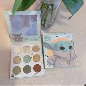 Colourpop The Child Baby Yoda eyeshadow palette